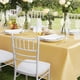 thumbnail image 4 of Mantel de satén sin costuras, rectangular, sedoso y suave, ideal para decoración de mesas, restaurantes, bodas, banquetes, fiestas y eventos., 4 of 5