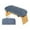 light blue, variant on Lipstore Meditation Bench Hip Support Kneeler Chair for Room Leisure Living Room gray