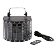 Wireless 6 Ch Sound Multicolor Led Dj Disco Dance Stage Effect Light Black Black