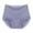 Blue, variant on Kaemgyyd Womens Plus Size High Waisted Lace Underwear Stretch Breathable Panties Underpants Cotton Briefs