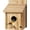Classic, variant on Rustic Wooden Bird House for Outside Hanging, Decorative Farmhouse Cottage Birdhouse for Bluebird Finch Cardinal, Outdoor Garden Yard Decor