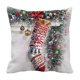 thumbnail image 2 of Herunwer Throw Pillow Cover Pine Tree Merry Christmas Bear Elk Snowflake Cotton Linen Throw Pillow Case Cushion Cover for Sofa Bed Couch Home Decorative Square, 2 of 6