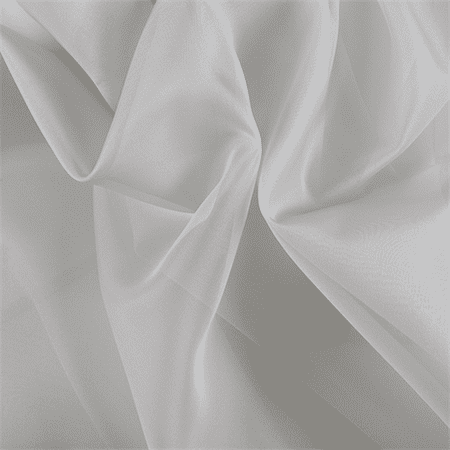 Light Gray Silk Organza, Fabric By the Yard - Walmart.com