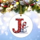 thumbnail image 4 of 2024 26 Letter Christmas Snowman Christmas Pendant - Acrylic Car Pendant Saint, 4 of 5