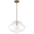 thumbnail image 4 of Nuvo Lighting 60/6768 Storrier 16" Wide Pendant - Brass, 4 of 6