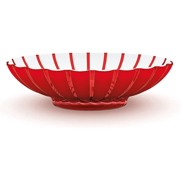 Guzzini Centerpiece Grace Red 12" Durable Serveware