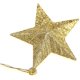 thumbnail image 4 of Paquete de 6 adornos para árbol de Navidad: adornos colgantes de estrellas dorados, 4 of 4