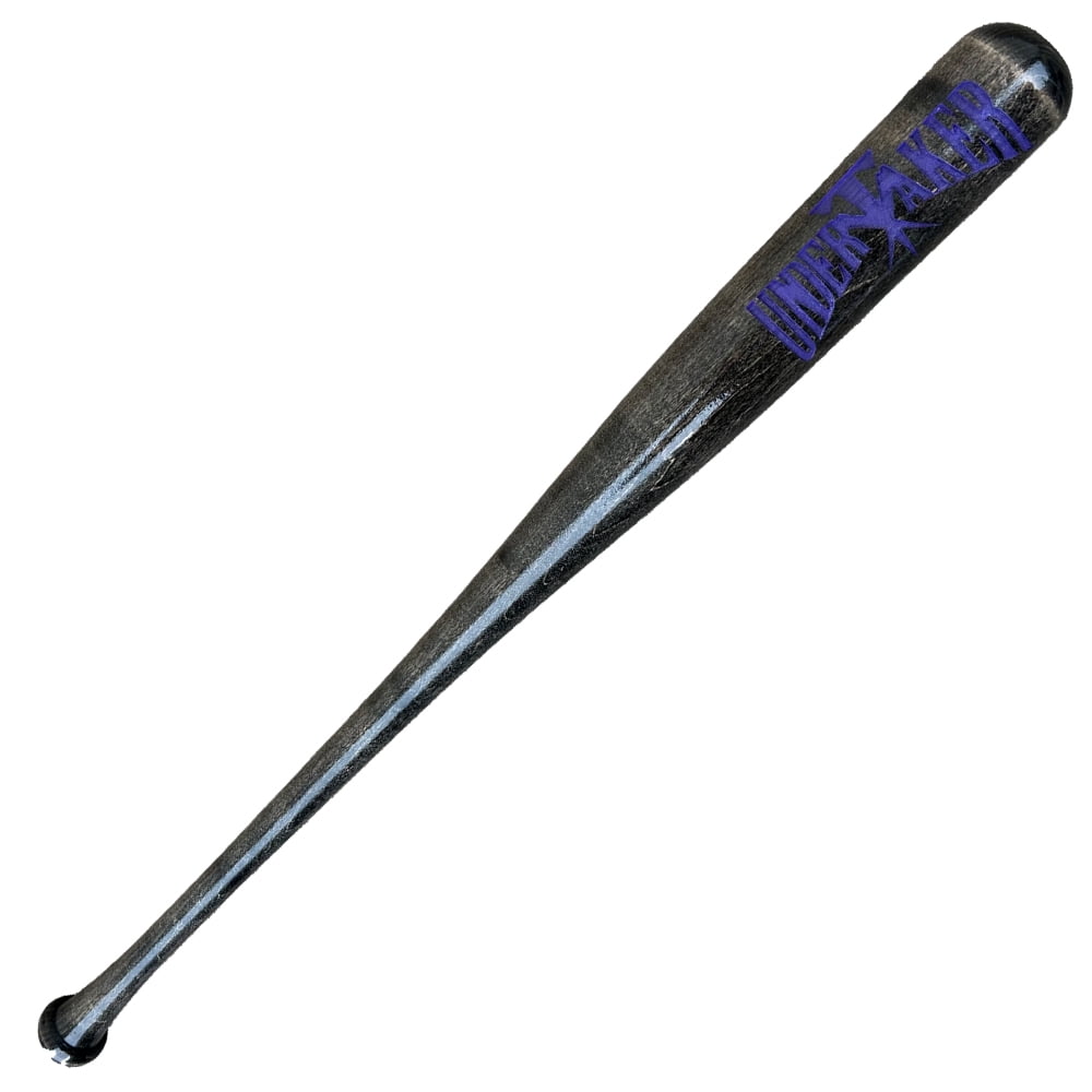 Engraved Undertaker Logo Baseball Bat