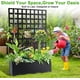 thumbnail image 1 of Historyli Jardineras metálicas con enrejado para exteriores,jardineras elevadas galvanizadas sin ruedas ni orificios de drenaje para verduras,hierbas y plantas trepadoras,para patio,balcón y terraza, 1 of 8