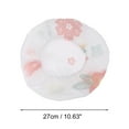 thumbnail image 2 of Unique Bargains Fish Single Layer Shower Cap 5 Pcs White Floral, 2 of 5