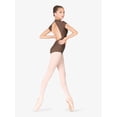 thumbnail image 5 of Girls Mock Neck Cap Sleeve Leotard, 5 of 19