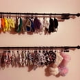 thumbnail image 5 of 100 Pack Metal Curtain Rings with Clips, Drapery Clips Hooks, Decorative Curtain Rod Clips 1.5 in, 5 of 8