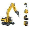 thumbnail image 3 of Excavator Toy, Construction Toys Mini Excavator Construction Toys 1:50 Alloy Excavator Model Engineering Construction High Simulation Car Vehicle Sand Beach Toy for Collectors, 3 of 8