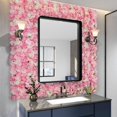 thumbnail image 3 of Paneles de pared floral RIDDSEE para fondo, 12 x 44 x 58 cm, rosa, 3 of 6