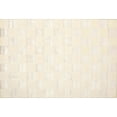 thumbnail image 1 of Ahgly Company Machine Washable Indoor Rectangle Contemporary PeachPuff G Area Rugs, 7' x 10', 1 of 7