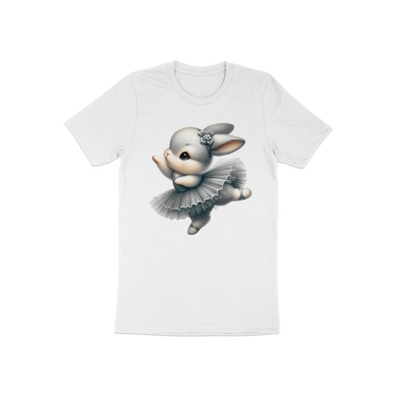 Dancing Bunny Rabbit Ballerina Ballet Dancer Dance Life Gift T-Shirt Bunny Ballet Dance Birthday Holiday Present Men Women Kids Tshirt