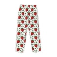thumbnail image 5 of Goofa Strawberry Printed Soft Pajama Pants for Men, Wide Leg Comfy Casual Lounge Yoga Pants-Small, 5 of 9