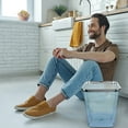 thumbnail image 5 of STRANDCHIC Large Capacity Plastic Wastebasket for Bathroom Kitchen and Office Use, 5 of 6