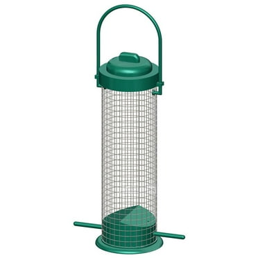 YOBOLK Outdoor Decor Garden Outdoor Iron Mesh Bird Feeder Suspended Automatic Bird Feeder Metal Bird Feeder Clearance