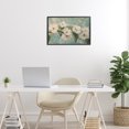 thumbnail image 3 of Stupell Industries Eclectic Serene Flower Branch Blooms Black Framed Giclee Art, 18 x 12, by Petals Prints Design, 3 of 8