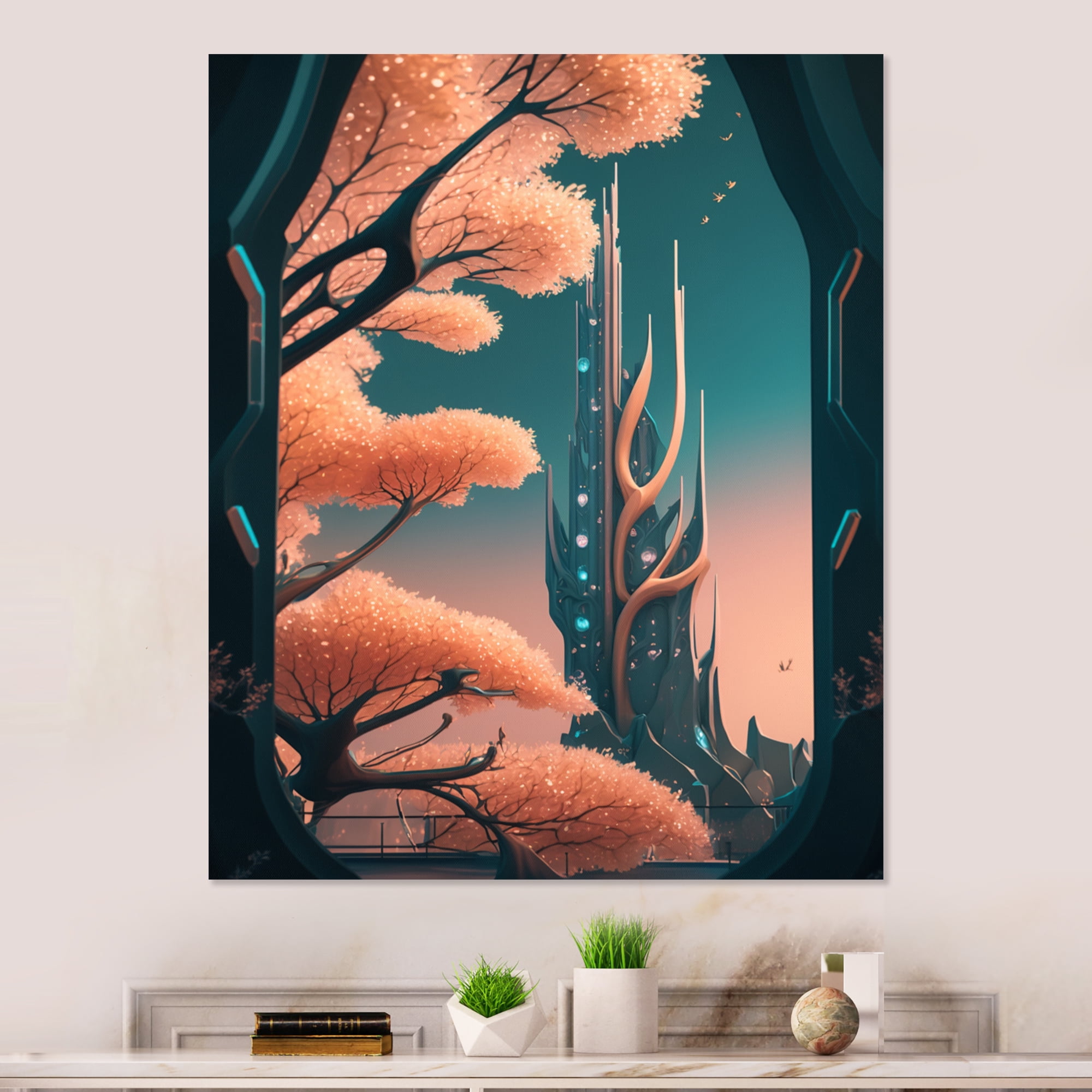 Designart Futuristic Designs I Canvas Wall Art