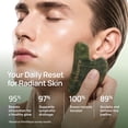 thumbnail image 5 of Plantifique Jade Gua Sha Facial Tool, Face Massager for Lymphatic Drainage & Jawline, 5 of 9