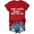 thumbnail image 5 of Womens Athletic Tops Long Sleeved Shirts for Women Casual Womens Tops Short Sleeve Turtle Neck Tee T Shirts Short Sleeve Loose Fit Summer Workout Women Shirt Size Medium Women's Red XL, 5 of 5