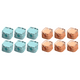 thumbnail image 1 of Clips Magnéticos para Cables Gestión Ajustable Color Azul 6 Uds., 1 of 6
