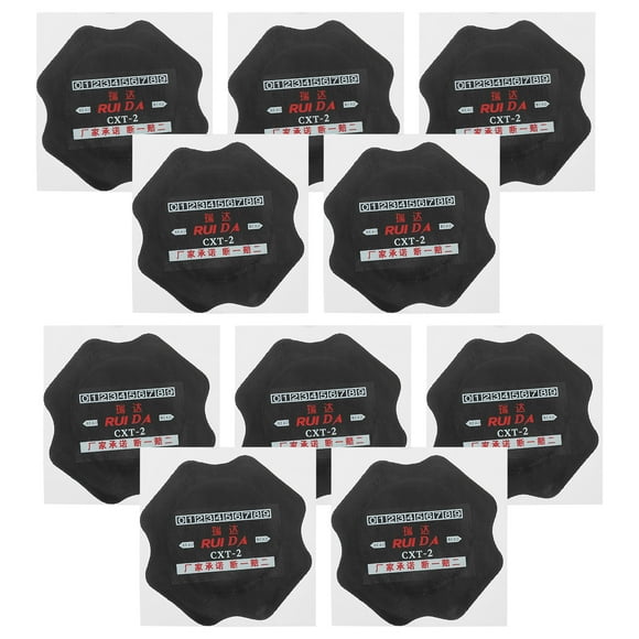 10pcs Car Tire Repair Kit Tire Patches Heavy Duty Repair Patches Car Patch Tire Patches For Truck Tire Patches Tire Puncture Patch