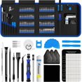 thumbnail image 1 of Juego de Dtornillador 150 en 1, Kit de Darmador para PC, Darmador de Precisión Kit de Herramientas para Electrónica, Portátil, Celular, Nintendo Switch, Xbox, PS4, PS5 (Azul), 1 of 5