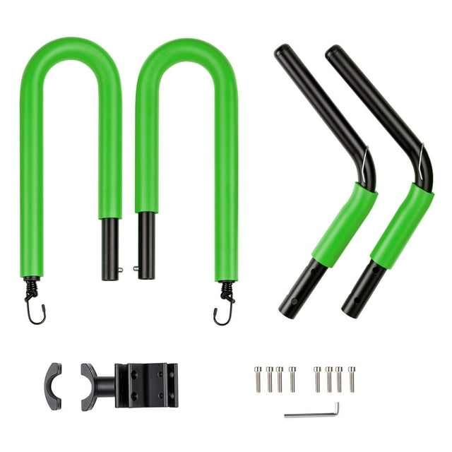 Yeacher Bicycle Surfboard Racks Bike Surfboard Hanger Compatible with Shortboards Longboards Paddleboards