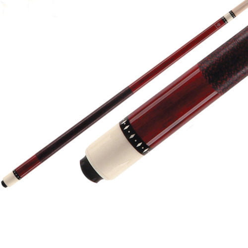 BLACK MCDERMOTT LUCKY L1 MAPLE TWO PIECE BILLIARD GAME POOL TABLE CUE STICK 