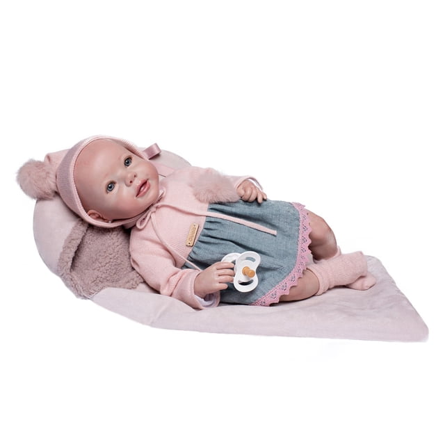 Muñeca artesanal Pichurri Leire Reborn 46 cm