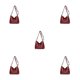thumbnail image 2 of Minnieouse Bolso bandolera duradero de PU para mujer para viajes y atracciones turísticas bolsos cruzados cómodos para mujer práctico rojo 1 Type2 NO2, 2 of 6