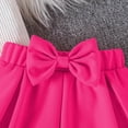 thumbnail image 6 of Caqnni Toddler Girls Summer 2Pcs Outfits Set, Cute Flower Short Sleeve T-Shirt and Pants (Gift Ready) Summer 2Pcs Gift Outfits Set 2Pcs Summer Playwear Beach Outfits 12-18 Months,Pink, 6 of 9