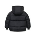 thumbnail image 2 of SILVERCELL Baby Boys Girls Fall Winter Fleece Coats Toddler Thick Down Padded Jacket Kids Hooded Zipper Windproof Snow Outerwear 18M-6T, 2 of 6