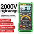 thumbnail image 1 of LED Backlight Digital Tester High Precision Handheld Digital Meter for Circuit Board Household Green, 1 of 8