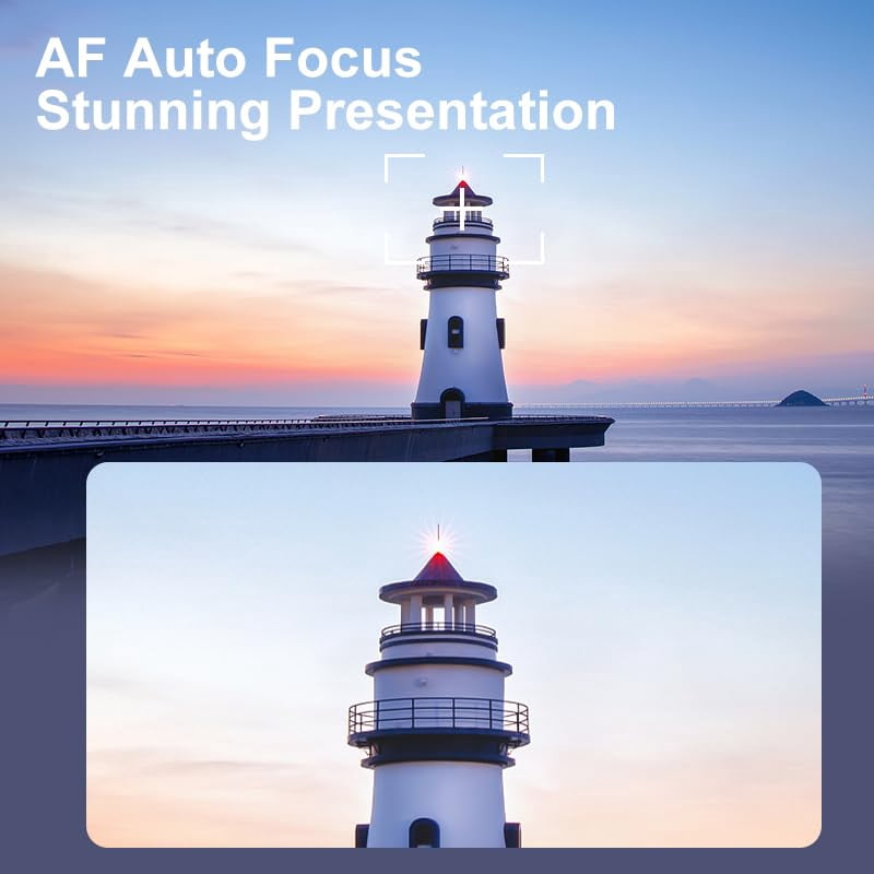 Acuvar 4K Digital Camera for Photography with Autofocus, 48MP Vlogging Camera for YouTube, 64GB SD Card, 2.8" Flip Screen, Compact For Travel with 8X Zoom, Flash, Anti-Shake, Rechargeable Battery
