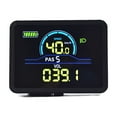 thumbnail image 3 of P5C Electric Bike LCD Display Meter 24V-60V Ebike Intelligent Display IP67 UART Colorful LCD Display Meter SM 6PIN,1 * LCD Display,Black, 3 of 8