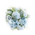 thumbnail image 2 of Bola de flores falsas Nikou arreglo de seda azul 31 x 19 cm, 2 of 12