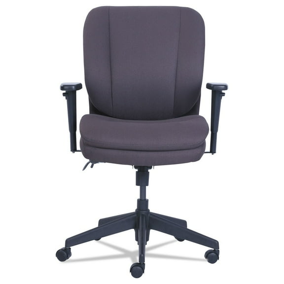 SertaPedic 48967B Cosset 275-lb. Capacity Ergonomic Task Chair - Gray/Black