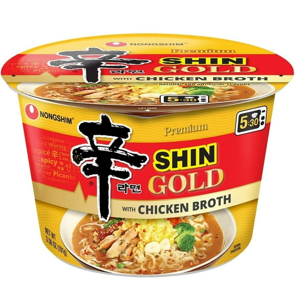Nongshim Shin Gold Ramyun Noodle Soup with Chicken Broth ( 3.56 Ounce,1 PACK )