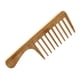 thumbnail image 3 of Hair Styling Comb Barber Use Travel Grooming Durable Construction Bamboo Material Men 1Pcs, 3 of 5