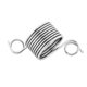thumbnail image 1 of ZPSHYD Dedal de Tejer, Anillo de Lazo de Ganchillo para Tejer, guías de Resorte de Hilo, guía de Hilo de Acero Inoxidable, Soportes de Dedos de Resorte, Anillos para Tejer Manualidades, 1 of 5