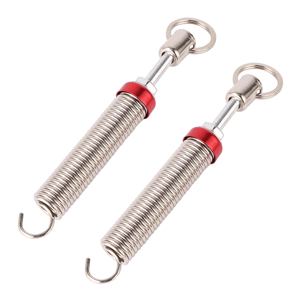 2PCS RED Adjustable Vehicle Trunk Boot Lid Automatic Lifting Metal Spring Device 