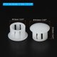 thumbnail image 2 of Tapones de plástico Uxcell para muebles de cocina de mesa, blancos, 13 mm, 2 of 7