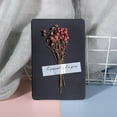 thumbnail image 6 of Thinking of You Cards with Envelopes Fmlxio Hand Written Dried Flower Greeting Card Birthday Gift Card Thanksgiving Christmas Wishes Valentine's Day Teacher Card on Clearance, 6 of 6