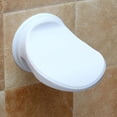 thumbnail image 3 of LEEYNEER White Shower Stool  Shaving Legs Step Sucker Pedals Office, 3 of 5