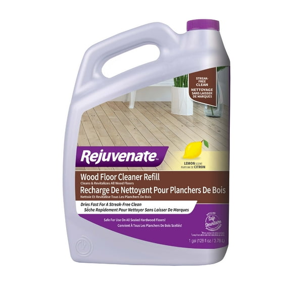 Rejuvenate Wood Floor Cleaner, Streak-Free, 1 Gallon