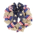 thumbnail image 2 of Pedty Spring Wreaths,Wreath for Front Door,4Th of July Wreath Memorial Day Wreath Front Door Patriotic Wreath 4Th of July Wreath Patriotic Decoration,Independence Day Hanging Decoration, 2 of 9